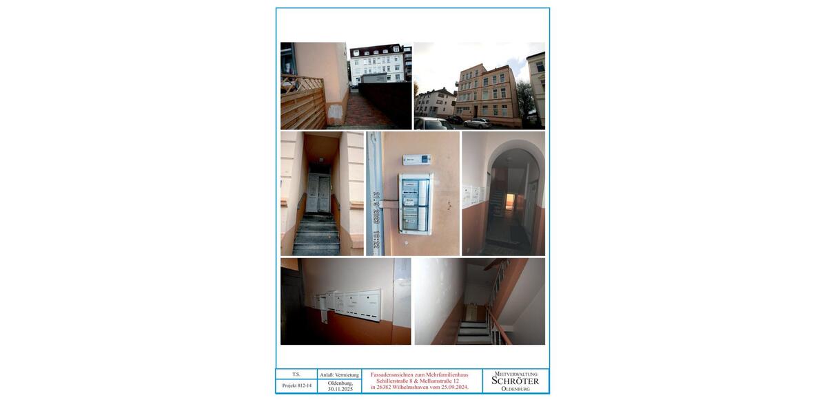 Günstige Mansarden- & Balkonwohnung in Wilhelmshaven - Bant 5 zimmer