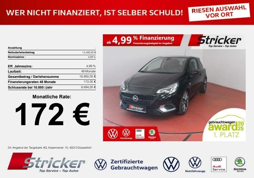 Opel Corsa 63.044 km 14.489 &euro; Horn-Bad Meinberg 32805
