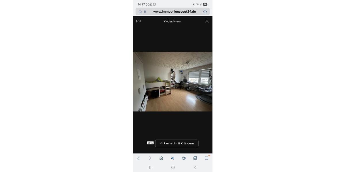 Etagenwohnung Eislingen (Fils) - 3 Zimmer, 82 m&sup2;, 210.000&euro; | Angebot:26224530