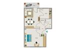 Etagenwohnung Neukirchen-Vluyn Vluyn - 2.5 Zimmer, 44 m&sup2;, 346&euro; | Angebot:25699120