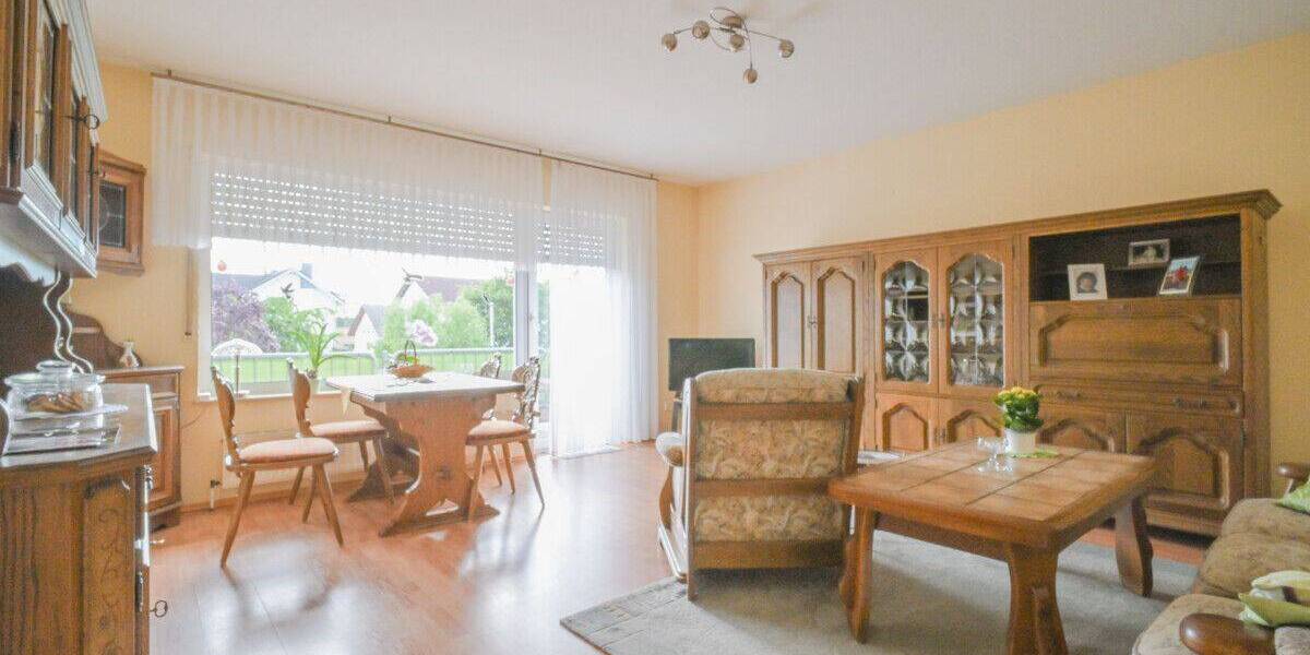 Etagenwohnung Babenhausen Hergershausen - 3 Zimmer, 80 m&sup2;, 840&euro; | Angebot:26840935
