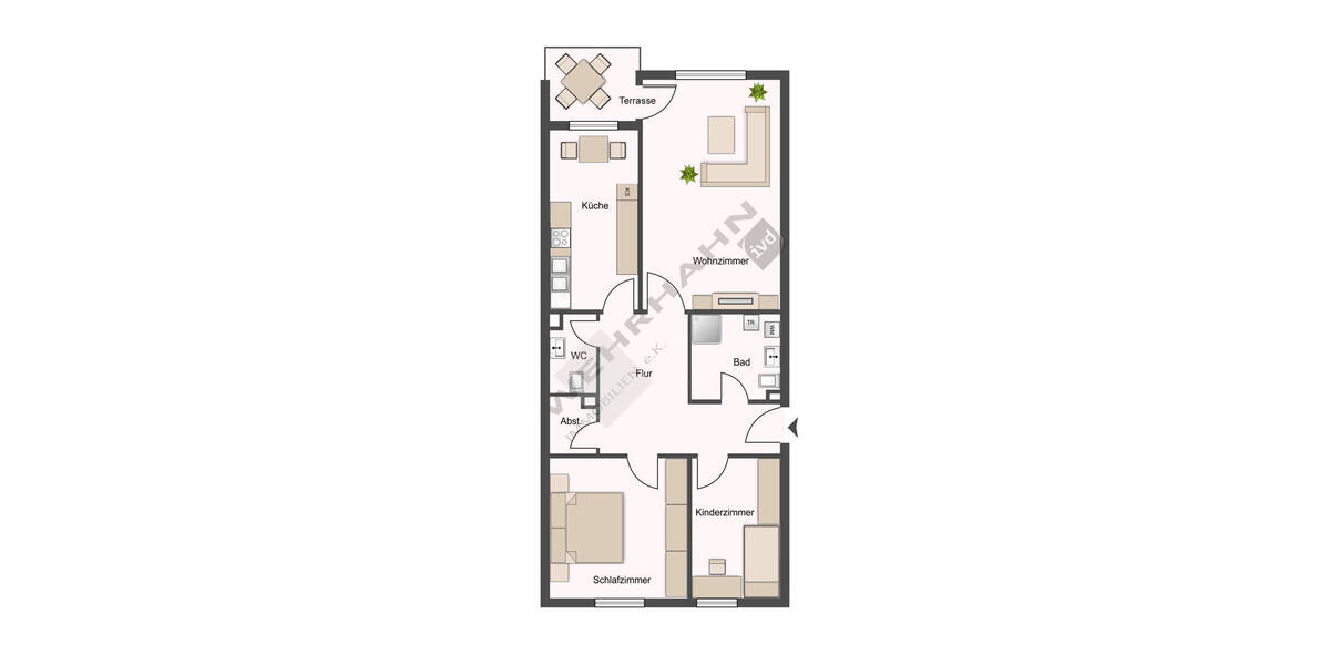 Etagenwohnung Ratzeburg - 3 Zimmer, 68 m&sup2;, 229.000&euro; | Angebot:26695818