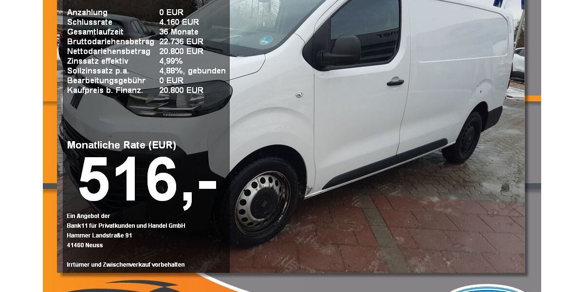 Fiat Scudo 23.920 km 20.800 &euro; Neustadt / Donau 93333