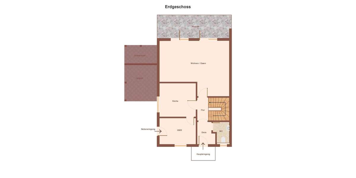 Doppelhaushälfte Westerstede - 4 Zimmer, 115 m&sup2;, 1.100&euro; | Angebot:24908562