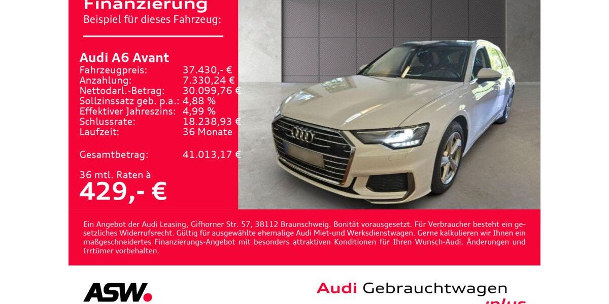 Audi A6 48.100 km 37.430 &euro; Heilbronn 74074