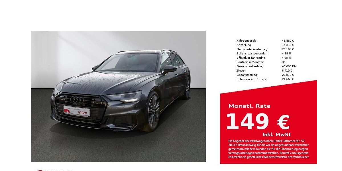 Audi A6 82.400 km 39.980 &euro; Lübeck 23556