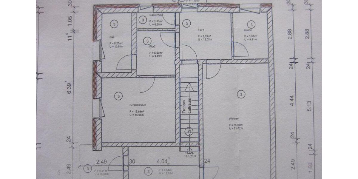 BS Veltenhof ETW 3-ZiKüBadGästeWC2 Balkone + 1 überd. Loggia 3 zimmer