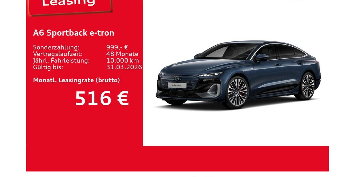 Audi A6 e-tron 7.422 km 57.830 &euro; Ulm 89073