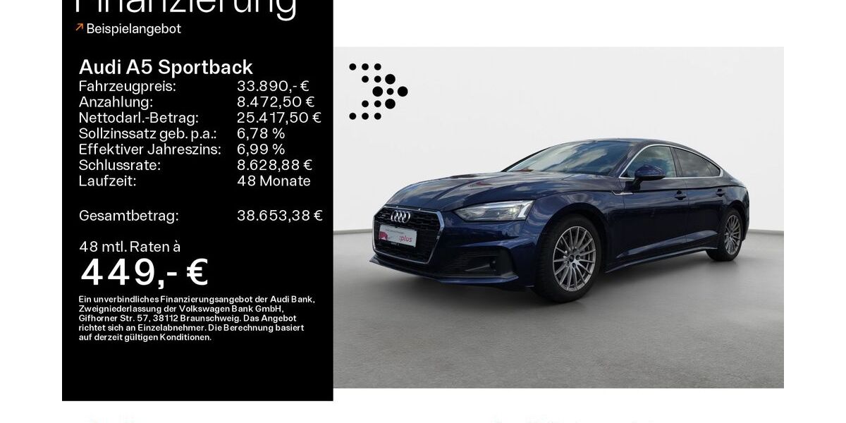Audi A5 20.713 km 33.280 &euro; Oberursel 61440