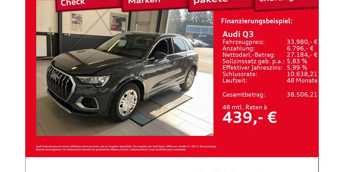 Audi Q3 35.640 km 33.980 &euro; Hamburg 22419