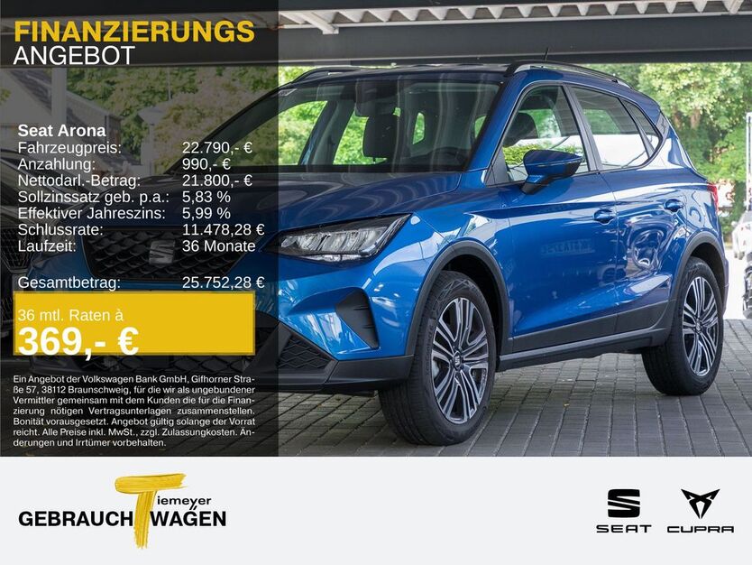 Seat Arona 5.698 km 22.790 € Oberhausen 46145