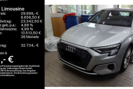 Audi A3 30.158 km 28.999 € Hofheim 65719