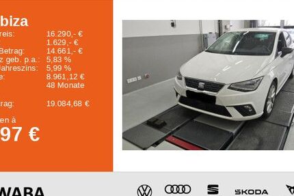 Seat Ibiza 58.200 km 15.390 € Gersthofen 86368