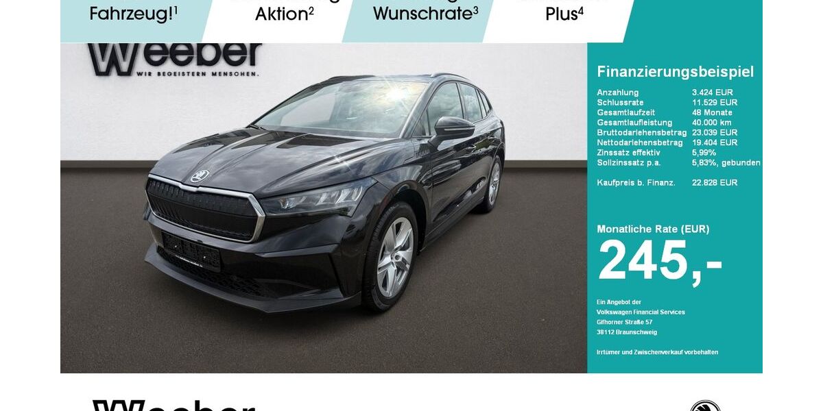 Skoda Enyaq 18.701 km 22.718 &euro; Weil der Stadt 71263