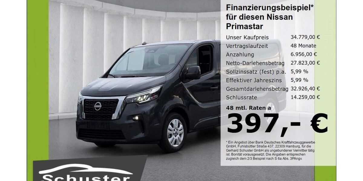 Nissan Primastar 12.597 km 34.779 &euro; Ruhstorf 94099