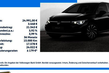 VW Golf 32.689 km 24.991 &euro; Krefeld 47803