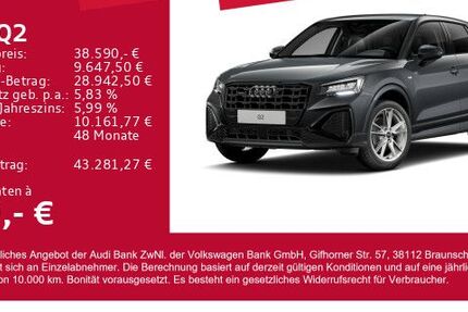 Audi Q2 29.200 km 38.590 &euro; Gersthofen 86368