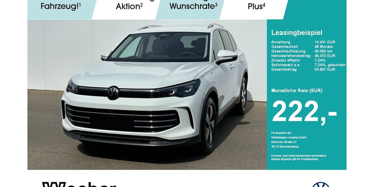 VW Tiguan 3.500 km 38.970 € Leonberg 71229