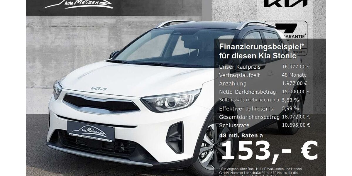 Kia Stonic 40.600 km 16.977 &euro; Monzelfeld 54472
