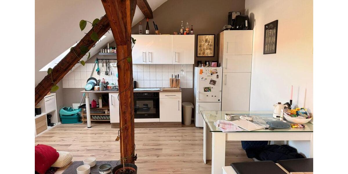 Dachgeschoßwohnung Arnstadt - 2 Zimmer, 50 m&sup2;, 510&euro; | Angebot:26400149