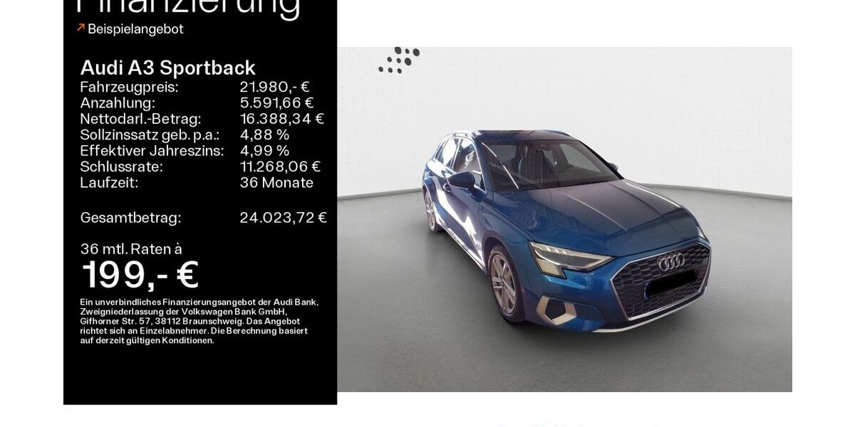 Audi A3 42.100 km 21.980 &euro; Haßfurt 97437