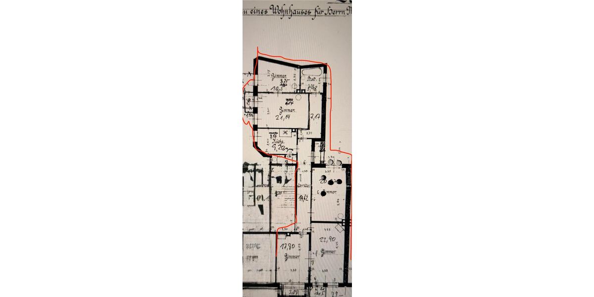 Etagenwohnung Flensburg Altstadt - 5 Zimmer, 136 m&sup2;, 978&euro; | Angebot:26234816