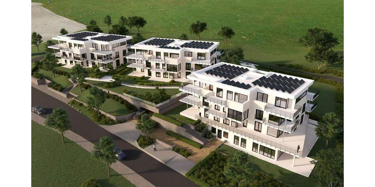 Eigentumswohnung mit Terasse und Gartenanteil A.01 in Bad Schussenried KFW40 QNG 3 zimmer