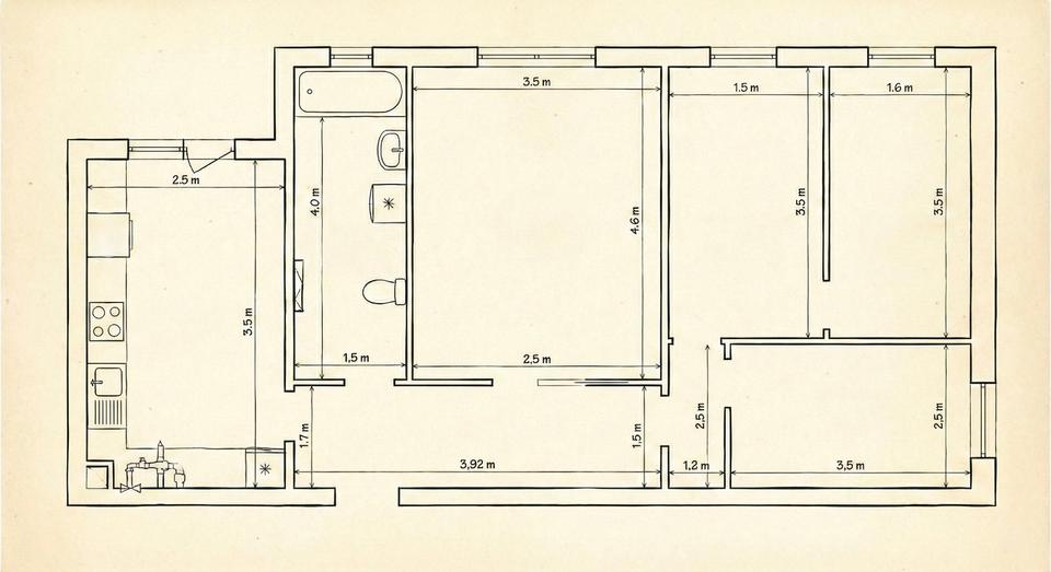 Etagenwohnung Grabow - 4 Zimmer, 70 m&sup2;, 460&euro; | Angebot:26330289