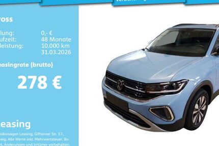 VW T-Cross 4.703 km 24.492 &euro; Mannheim 68309