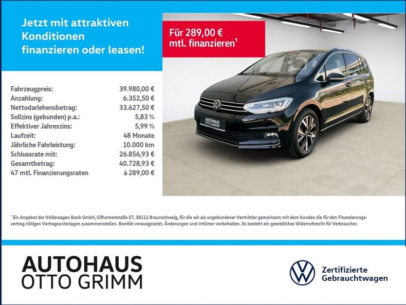 VW Touran 6.844 km 38.980 € Bitterfeld-Wolfen 06749