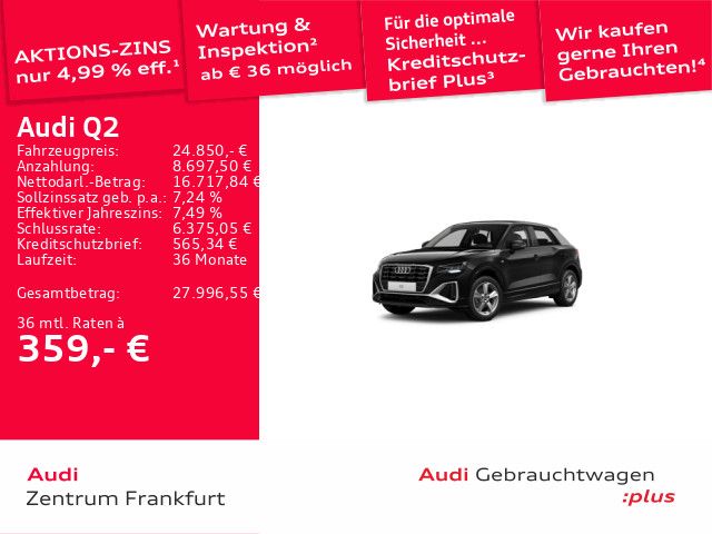 Audi Q2 40.791 km 24.850 &euro; Frankfurt am Main 60314