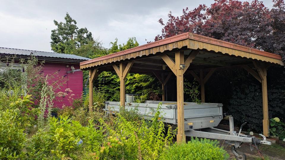 Wochenendhaus Tinyhouse Holzhaus in einem Wochenendgebiet