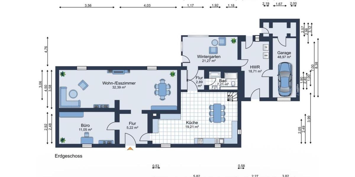 Einfamilienhaus Meldorf - 6 Zimmer, 146 m&sup2;, 169.900&euro; | Angebot:25308523