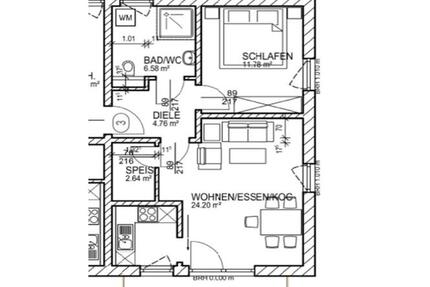 TOP PREIS * 2 Zimmer Neubauwohnung mit großem Balkon 2 zimmer