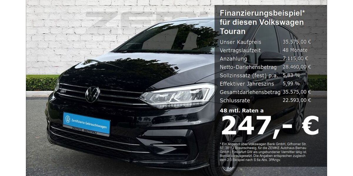 VW Touran 18.466 km 35.575 &euro; Schorfheide OT Finowfurt 16244