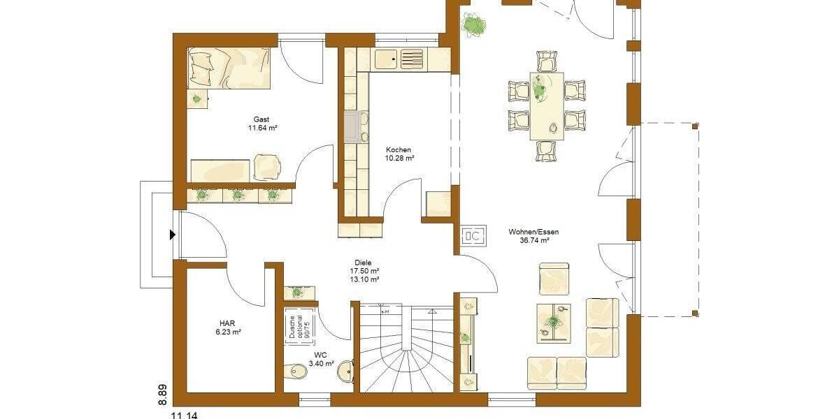 Mehrfamilienhaus, Wohnhaus Hilgertshausen-Tandern Gartelsried - 5 Zimmer, 170 m&sup2;, 840.500&euro; | Angebot:25775543