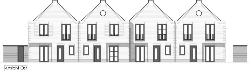 mittlere Reihenhaushälfte, Neubau ruhige Sackgassenlage, April 26 5 zimmer