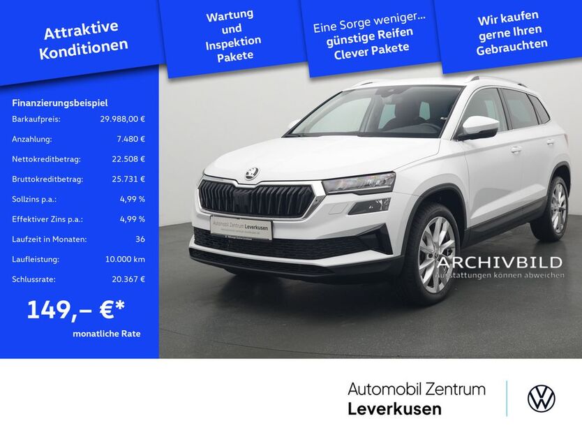 Skoda Karoq 18.106 km 29.988 € Leverkusen 51379