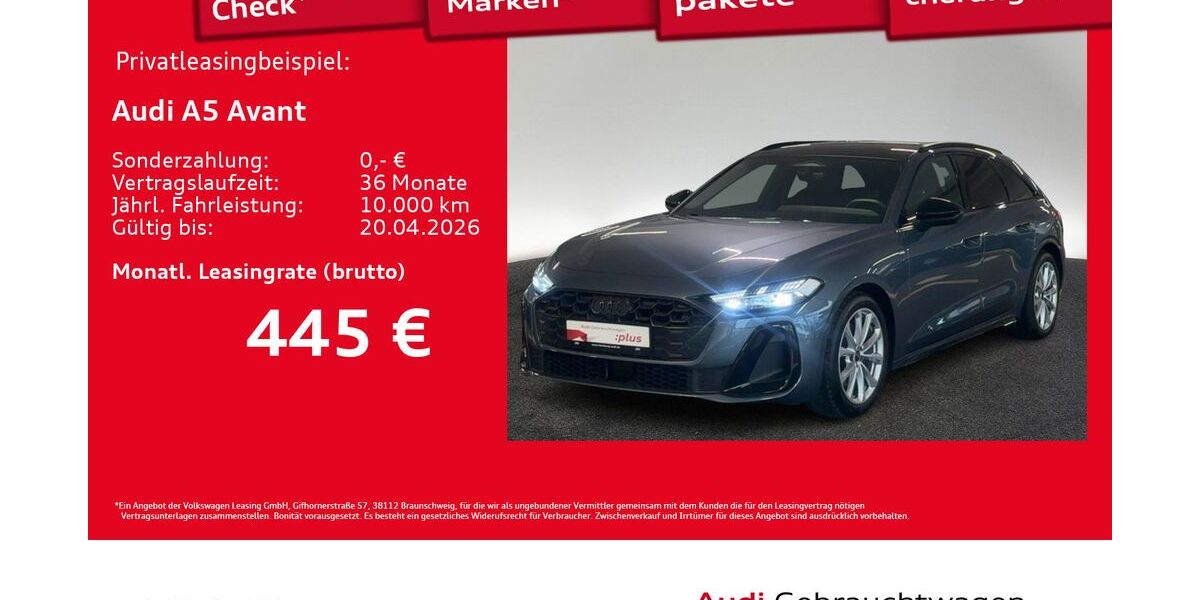 Audi A5 26.770 km 52.760 &euro; Hamburg 20537