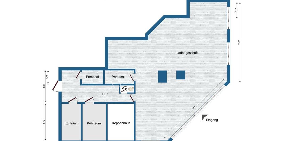 Gewerbeobjekt Ostrau - 660&euro; | Angebot:9521113