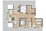 Dachgeschoßwohnung Bad Kreuznach Bad Münster am Stein-Ebernburg - 3 Zimmer, 80 m&sup2;, 750&euro; | Angebot:25269228