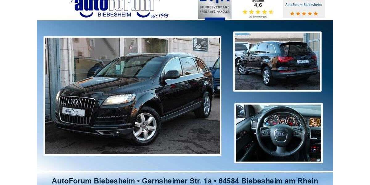 Audi Q7 132.000 km 17.499 &euro; Biebesheim am Rhein 64584