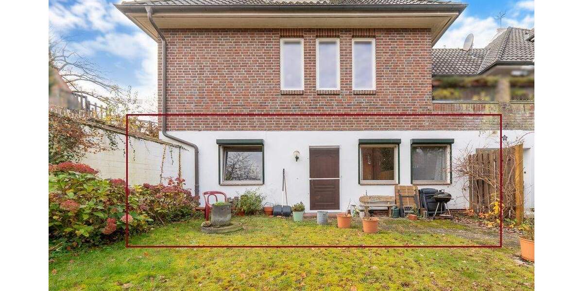 Willkommen in Salzhausen: 3-Zimmer-Souterrainwohnung mit Gartenanteil 3 zimmer