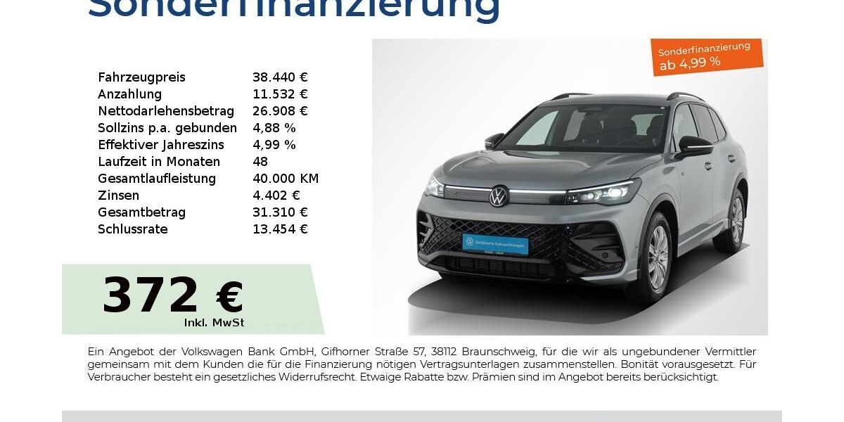 VW Tiguan 24.750 km 37.980 &euro; Nürnberg 90441