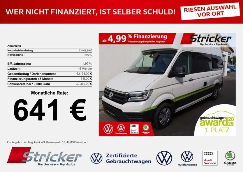 VW Crafter 44.909 km 53.949 € Detmold 32760