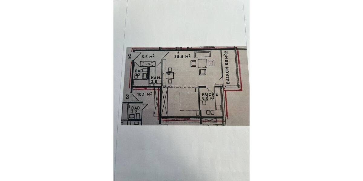 Etagenwohnung Bad Reichenhall - 2 Zimmer, 60 m&sup2;, 630&euro; | Angebot:26891443