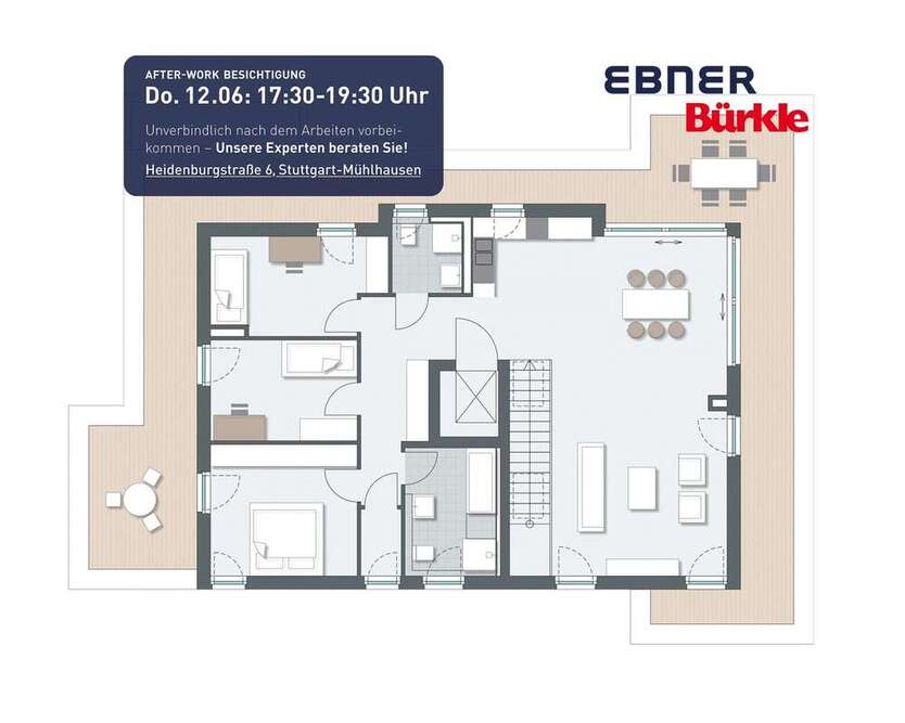 Wohnung zum Kaufen in Stuttgart 895.700 € 138.67 m²