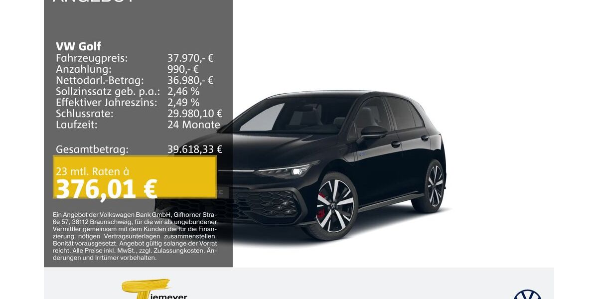 VW Golf 29.903 km 37.970 &euro; Bochum 44892