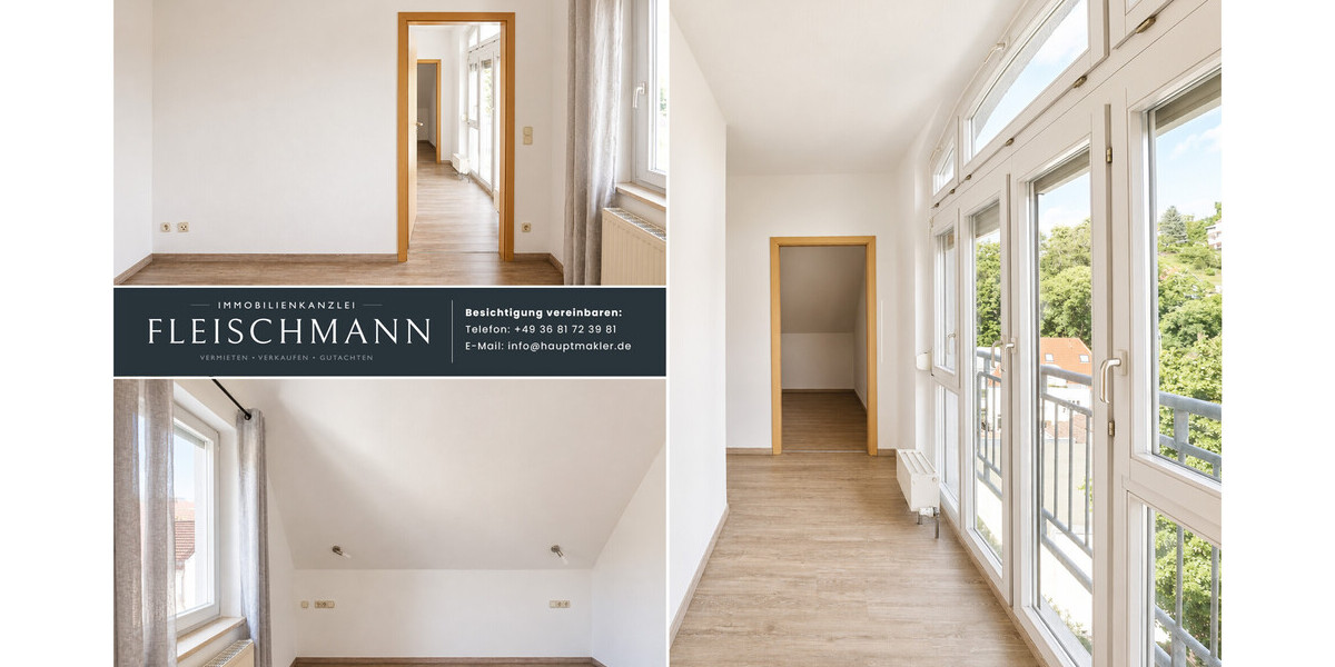 Wohnen über den Dächern der Stadt – zentral, ruhig und mit Weitblick - 2.5 Suhl | Angebot:26845867