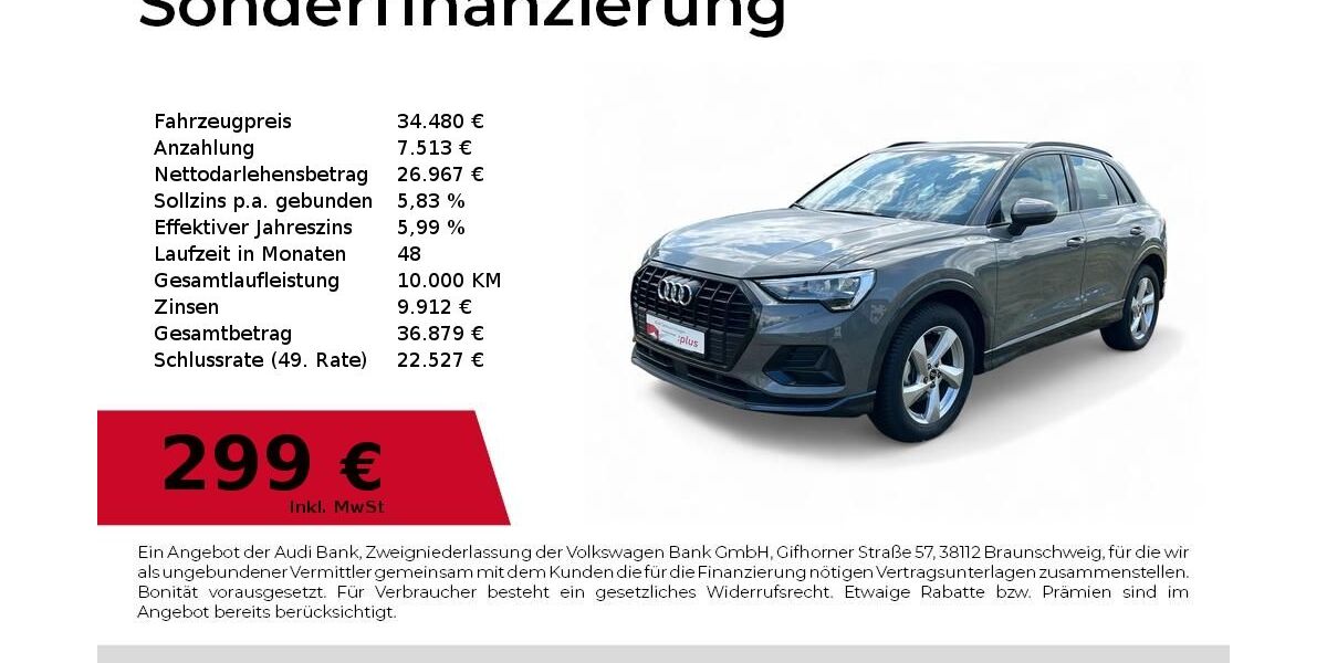 Audi Q3 6.410 km 34.480 &euro; Dessau-Roßlau 06844